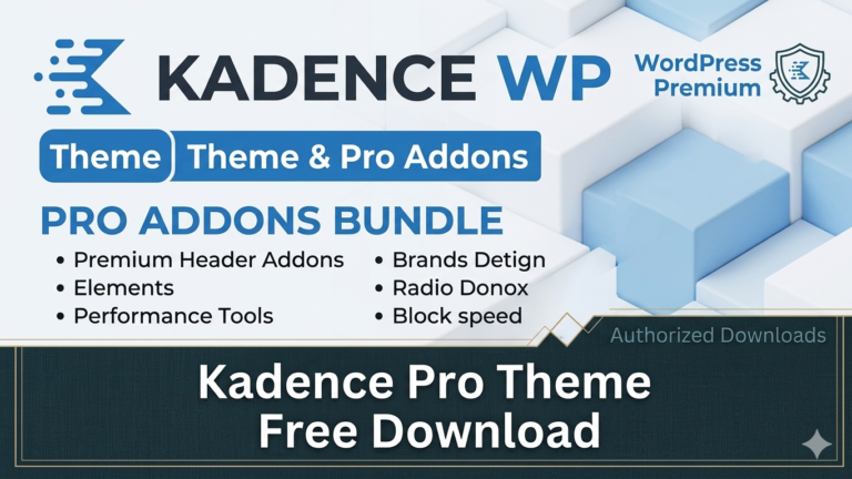 Kadence Pro Theme Free Download v1.1.19