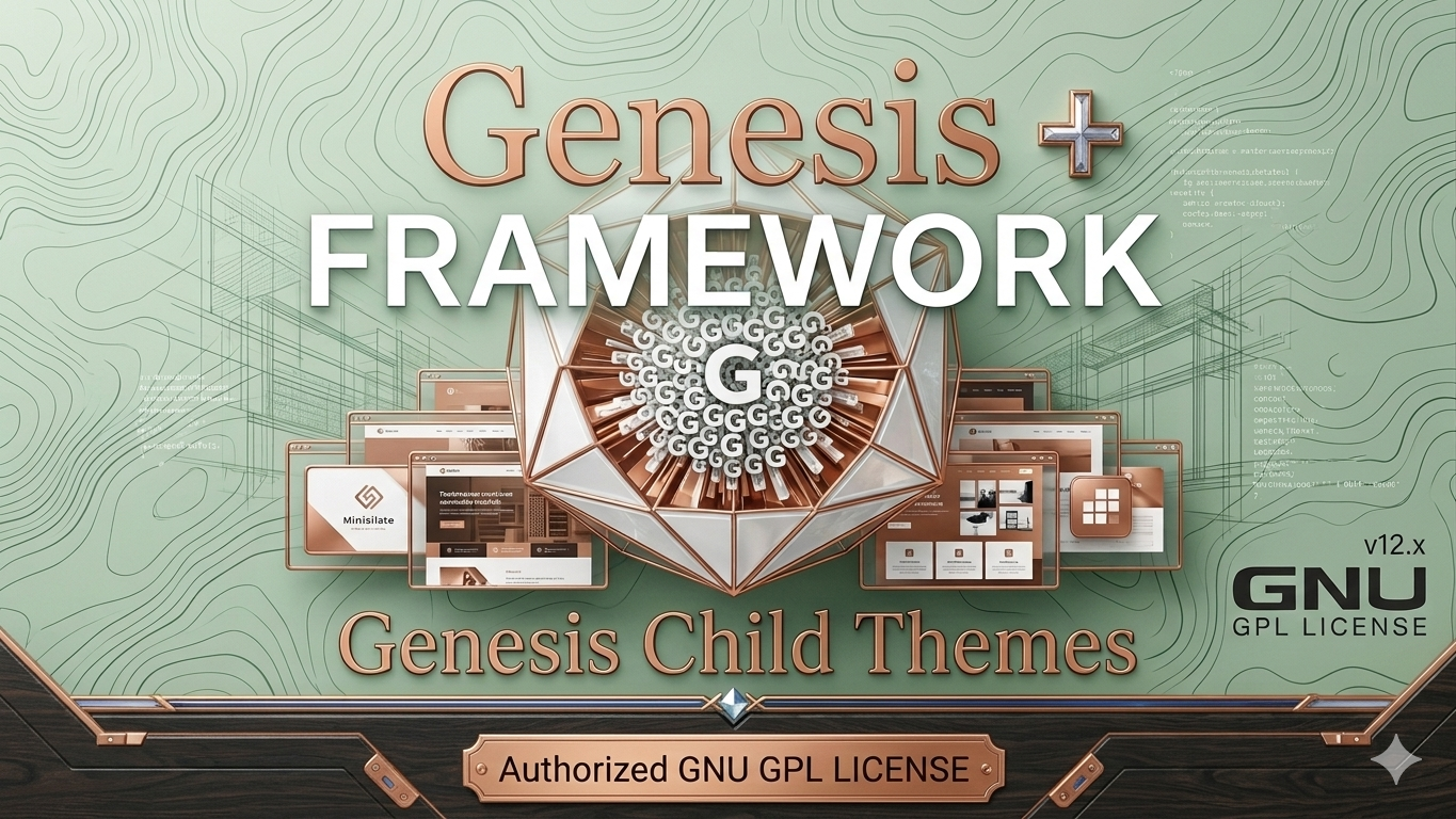 Genesis Framework v3.3.4 and Genesis All Child Themes Free Download