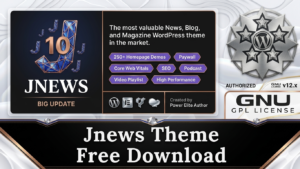 JNews Theme Free Download v12.0.4