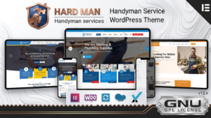 Hardman – Handyman & Plumber WordPress Theme v1.0.2